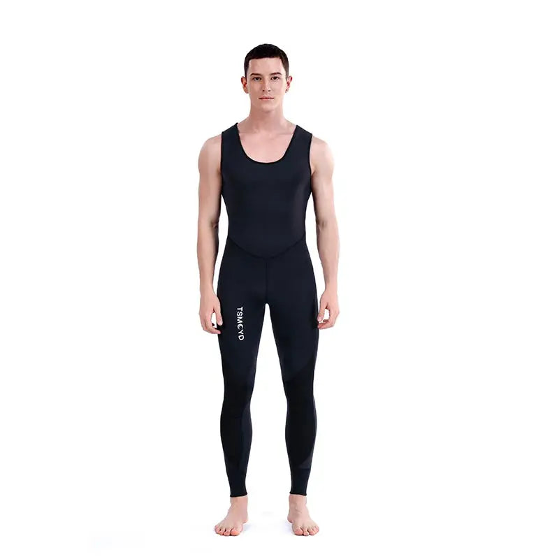 3/5mm Neoprene Hooded Diving Wetsuit - Warm Winter Surfing & Snorkelling Suit for Men