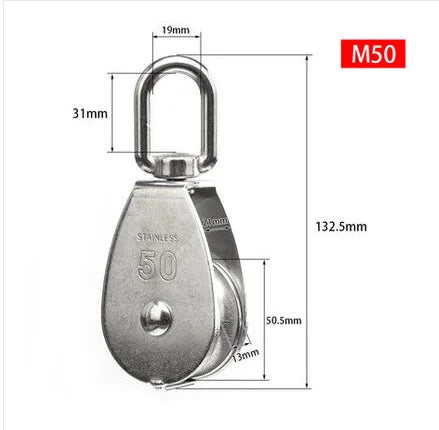 Stainless Steel Pulley Set (M15/M20/M25/M32/M50)