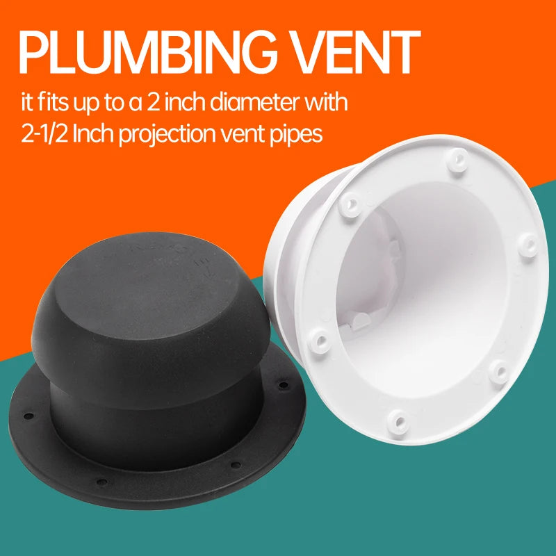 Mushroom Head Air Vent with Rain Cap