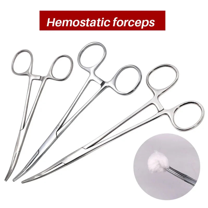 Stainless Steel Hemostatic Forceps Clamp