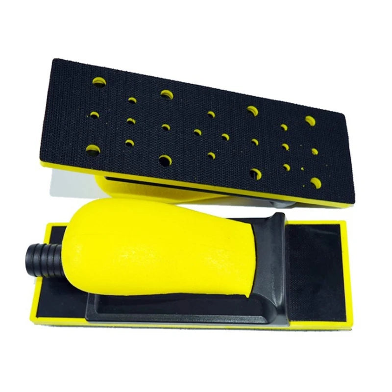 Vacuum Hand Sanding Block for Dust-Free Precision Grinding with Vacuum Attachment