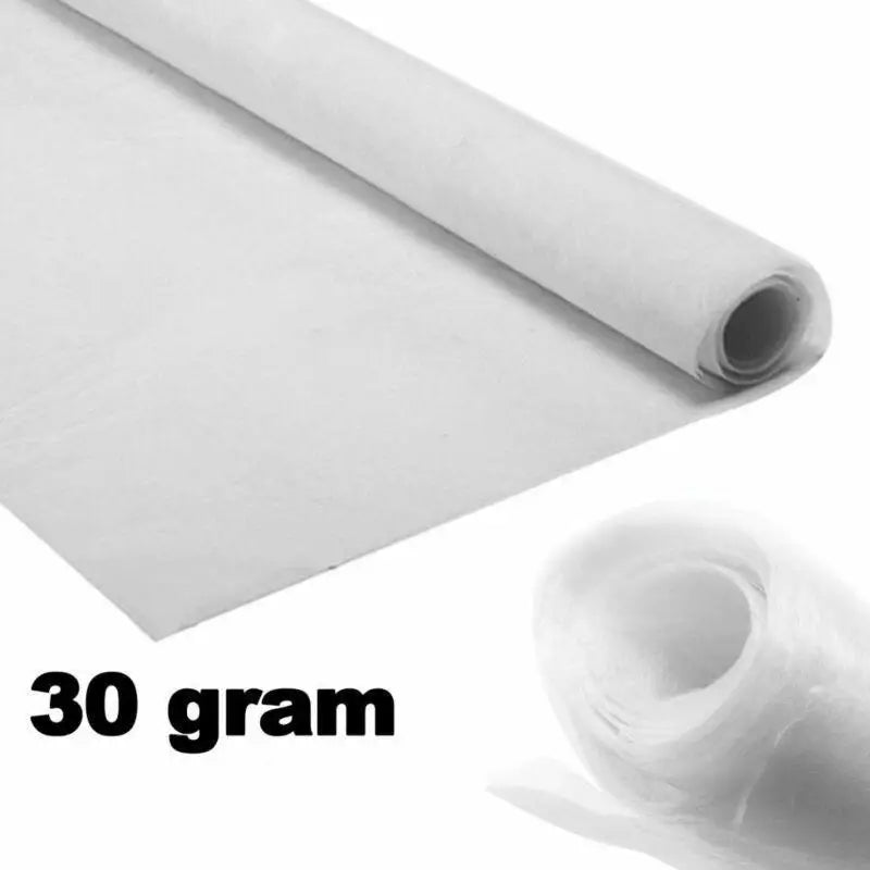Glass Fiberglass Mat - 1m/5m 30gsm Chopped Strand Matting for FRP