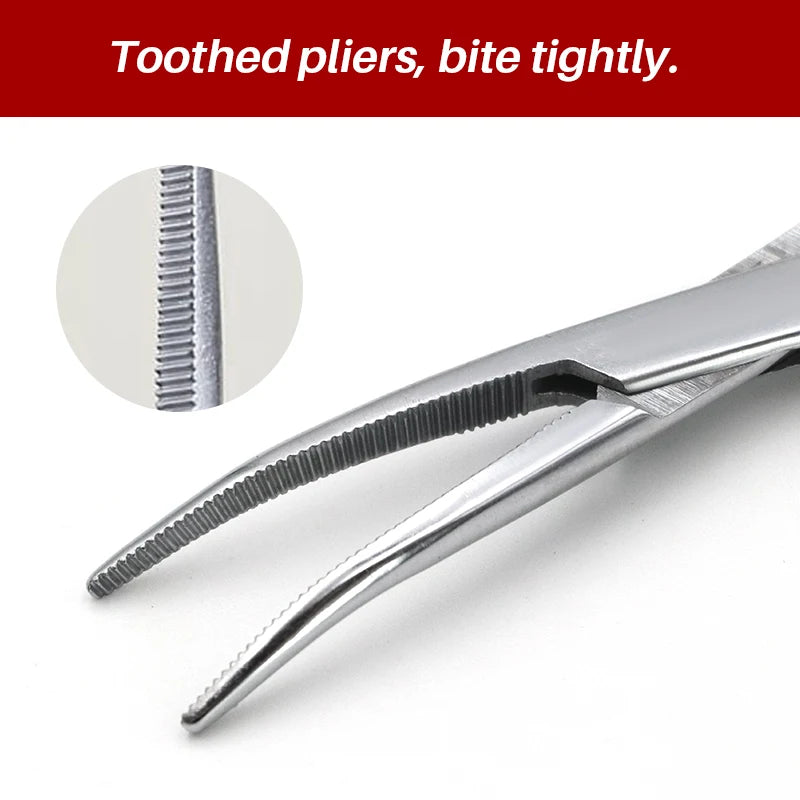 Stainless Steel Hemostatic Forceps Clamp