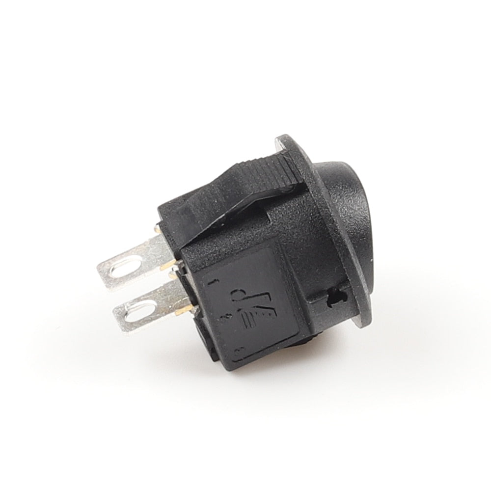 Round Rocker Switches 2 Pin ON-OFF (5pcs)