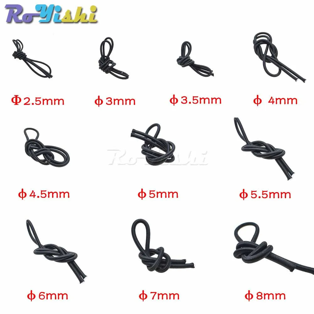 10 Meters Strong Elastic Rope Bungee Shock Cord Stretch String