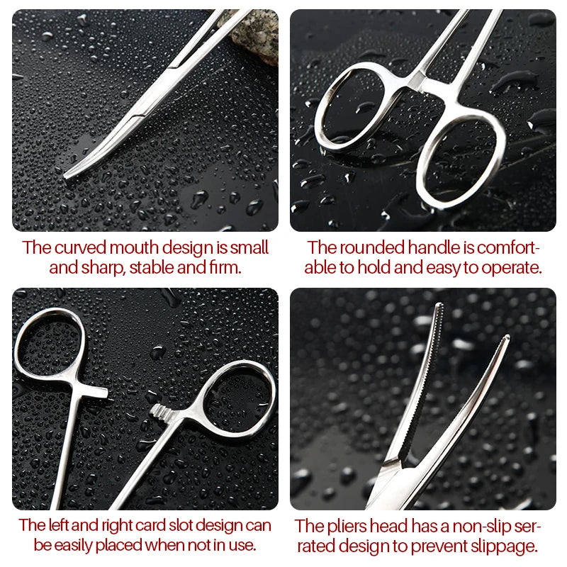 Stainless Steel Hemostatic Forceps Clamp