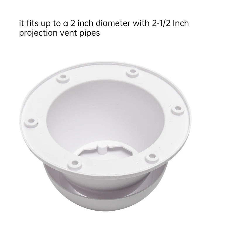 Mushroom Head Air Vent with Rain Cap