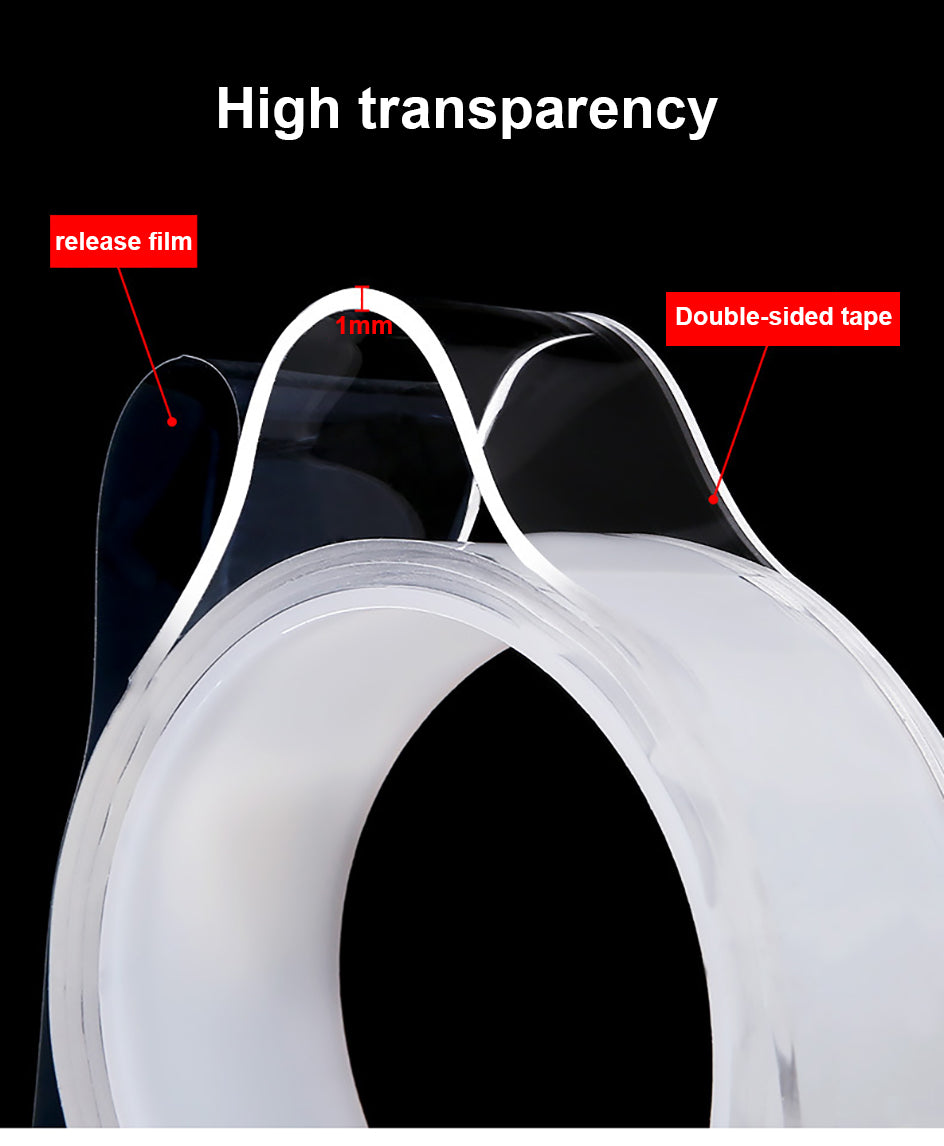 Double Sided Tape Heavy Duty Transparent Adhesive Strips
