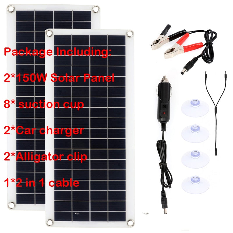 Solar Panel Kit With Controller