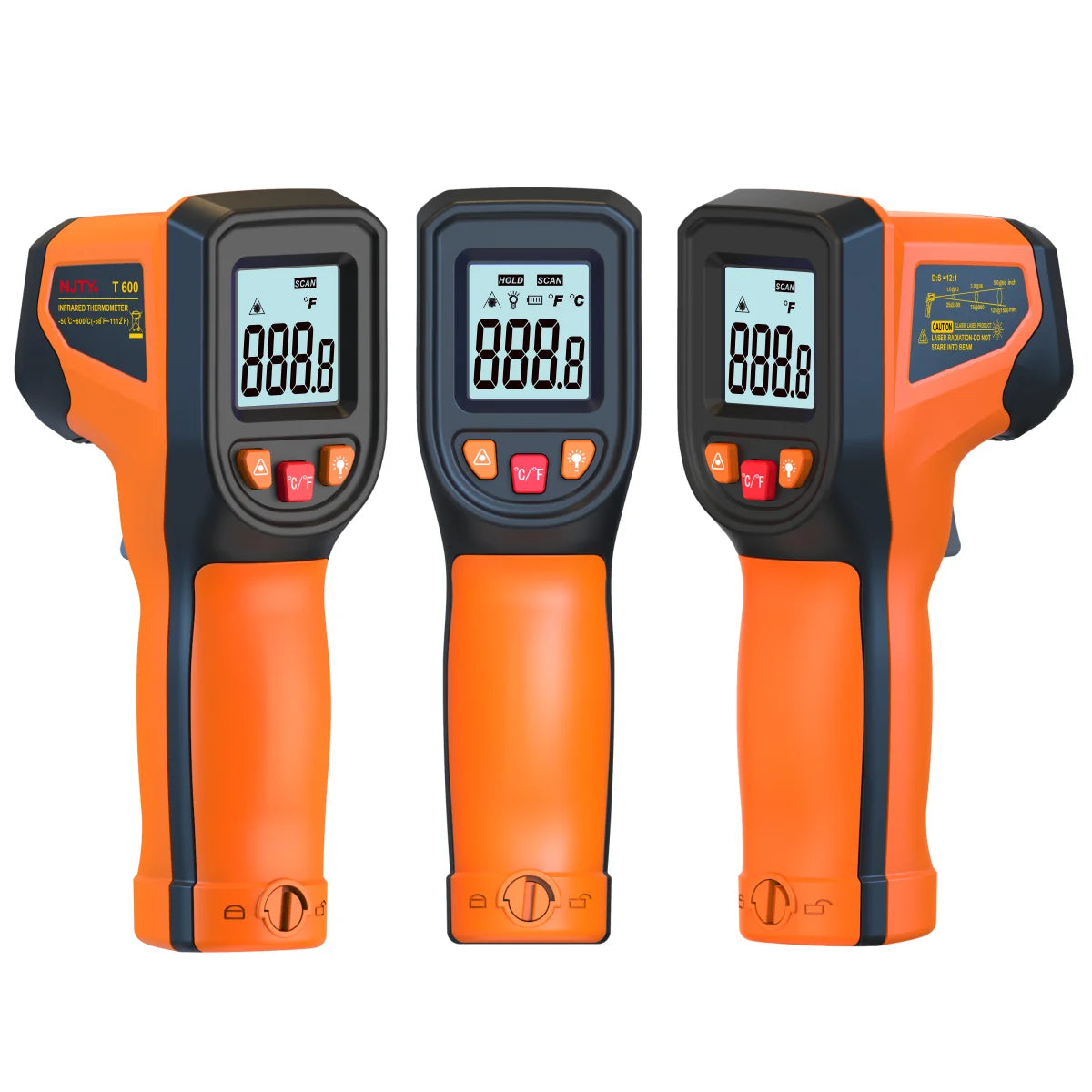 Infrared Thermometer Laser Surface Temperature Reader