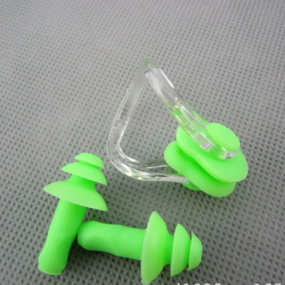 Silicone Nose Plug and Waterproof Earplugs