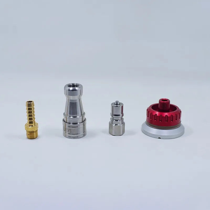 Vacuum Valve Nozzle - Self-Sealing Metal Reusable Vacuum Bag Connector