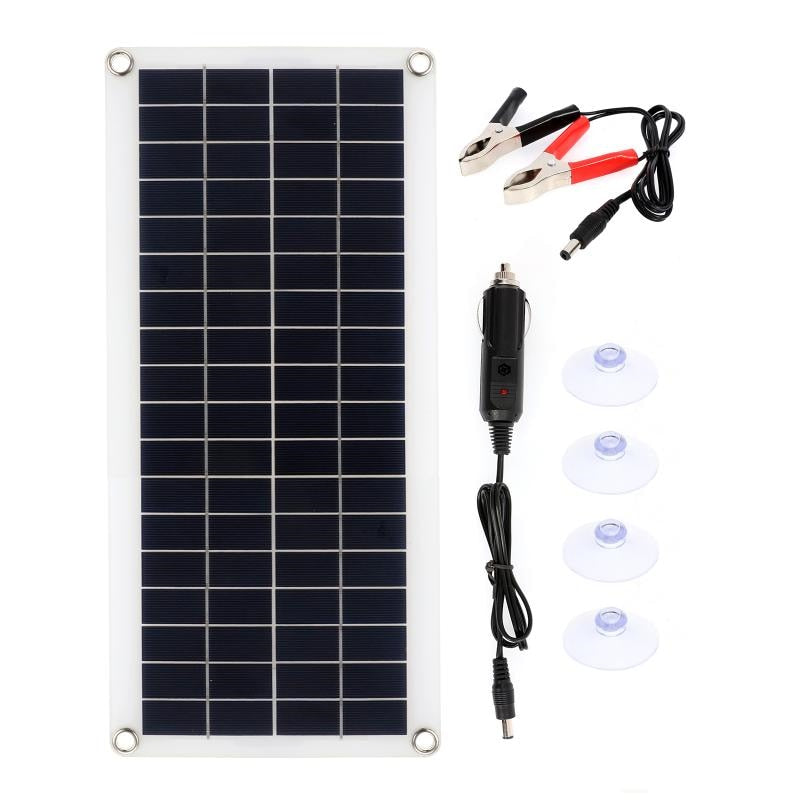 Portable 300W Solar Panel Kit 12V USB Charging Interface Solar Board Waterproof Solar Cells