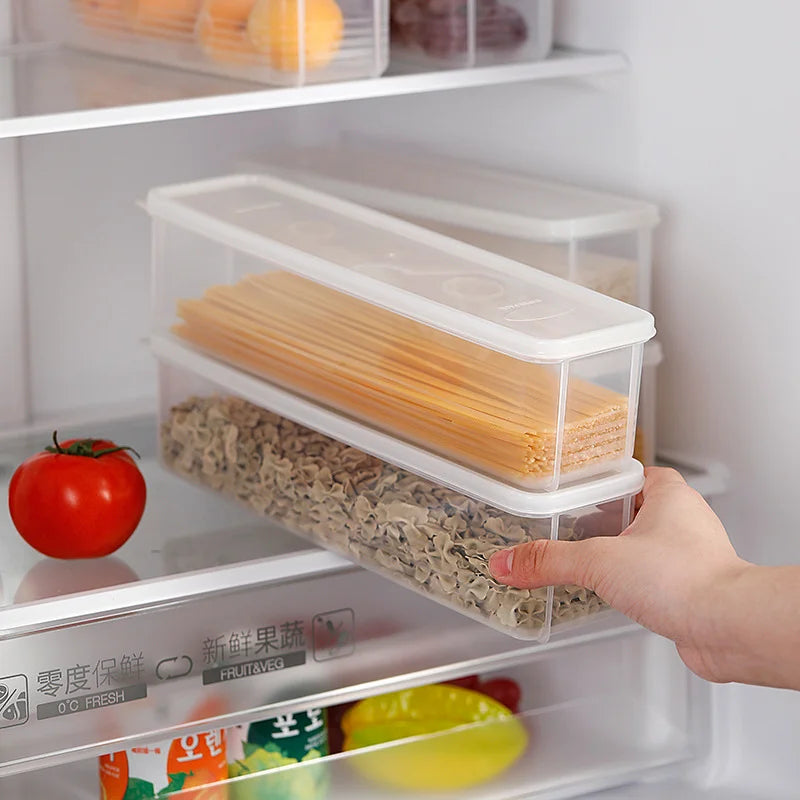 Sealed Spaghetti and Cereal Storage Container