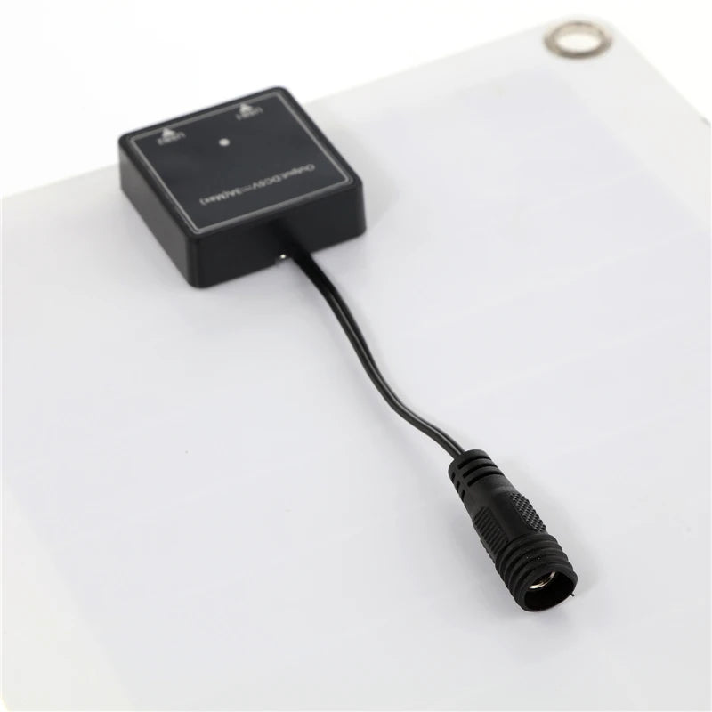 300W Flexible Solar Panel with Controller - Dual USB Charger for Yacht RV Phone Car