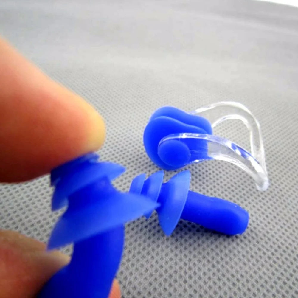 Silicone Nose Plug and Waterproof Earplugs