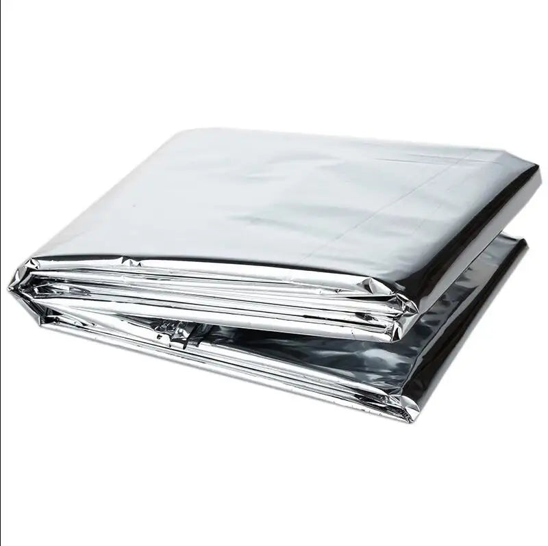 3 Pack Emergency Blanket 160*210cm Survival First Aid Thermal Mylar Space Blanket Silver