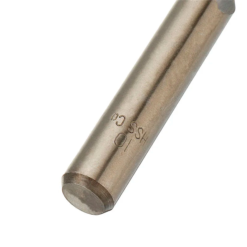 M35 HSS-CO 5% Cobalt Twist Drill Bit Set - Metric Straight Shank with Metal Case
