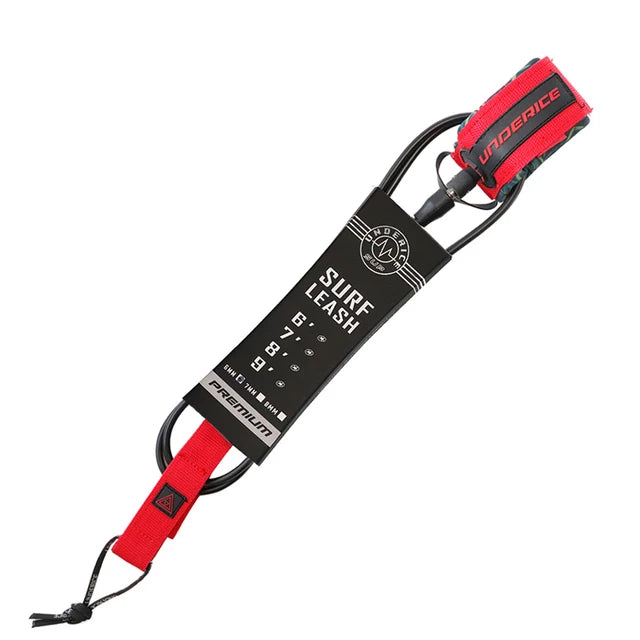 6-10FT Surfboard Leash - Premium SUP Surf Leg Rope with Ankle Cuff