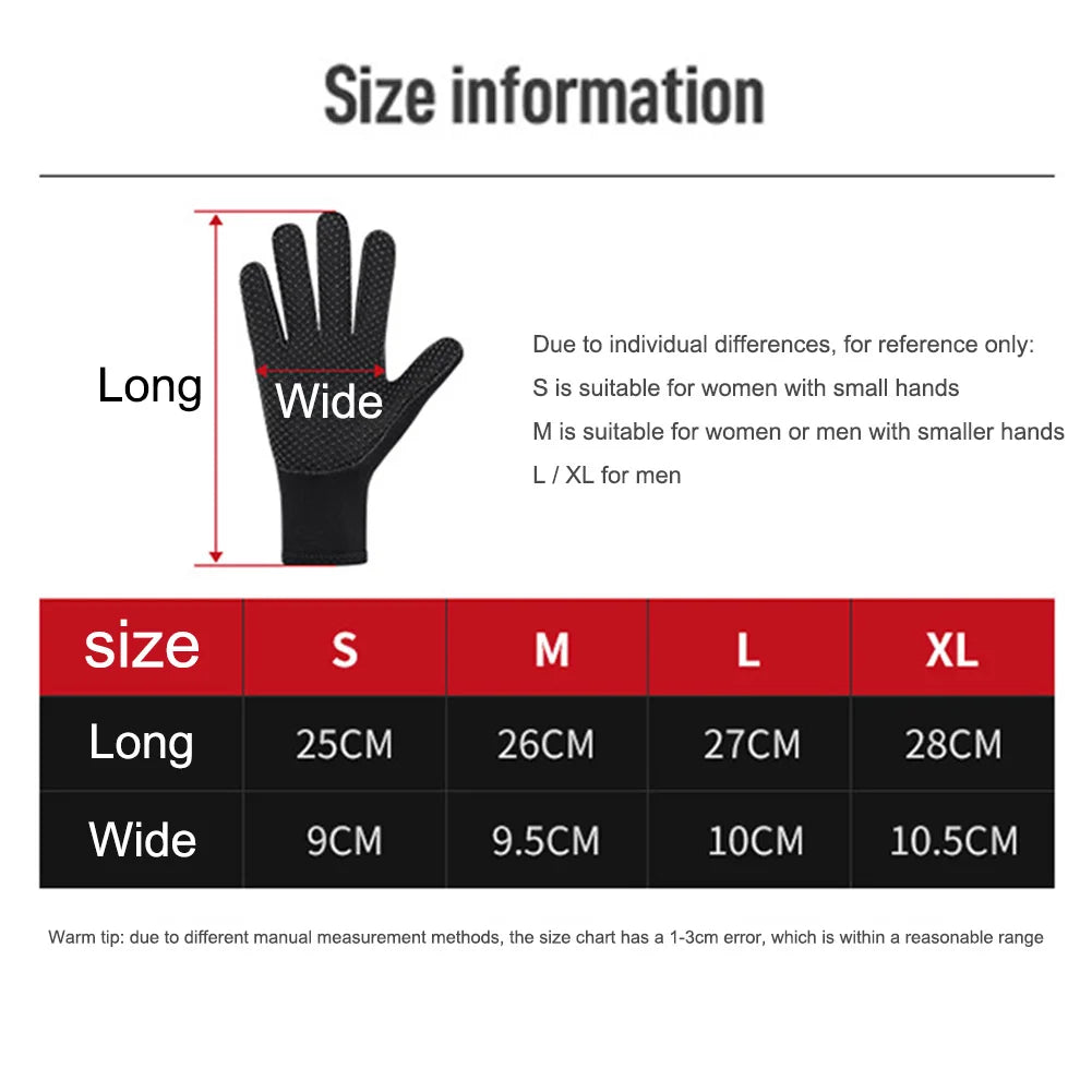 Neoprene Swimming Diving Gloves - Warmth for Snorkelling, Paddling, Surfing, Kayaking, and Water Sports