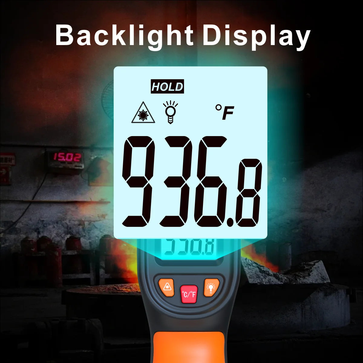 Infrared Thermometer Laser Surface Temperature Reader