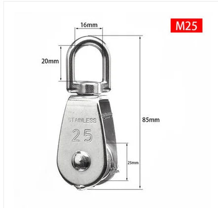 Stainless Steel Pulley Set (M15/M20/M25/M32/M50)