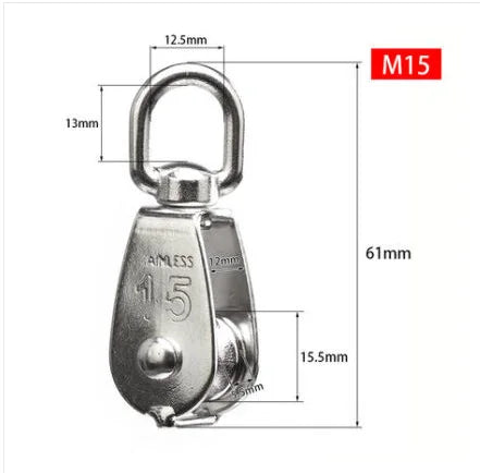 Stainless Steel Pulley Set (M15/M20/M25/M32/M50)