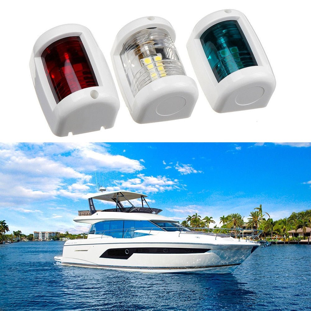 12V Boat Side Light Navigation Lights - Sail Smart Outlet -