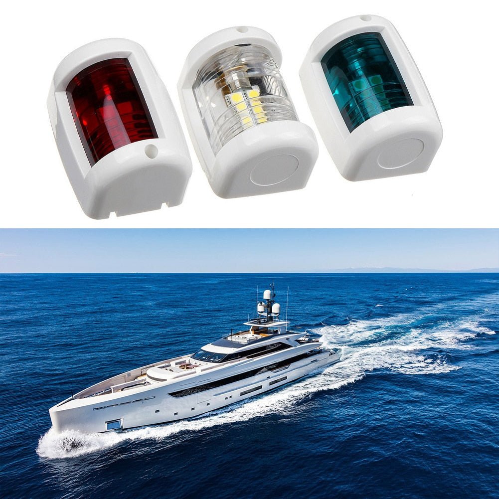 12V Boat Side Light Navigation Lights - Sail Smart Outlet -