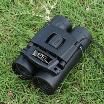 40x22 HD Powerful Binoculars - Long-Range Mini Telescope for Hunting, Camping, and Outdoor Activities