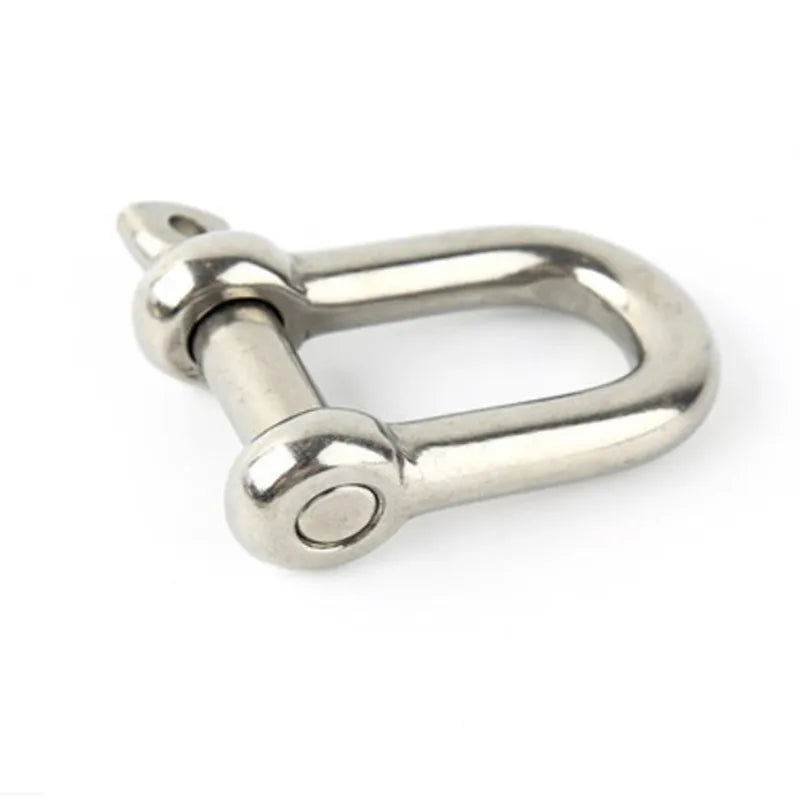 Stainless Steel Straight D Shackles - Boat Rigging Hardware