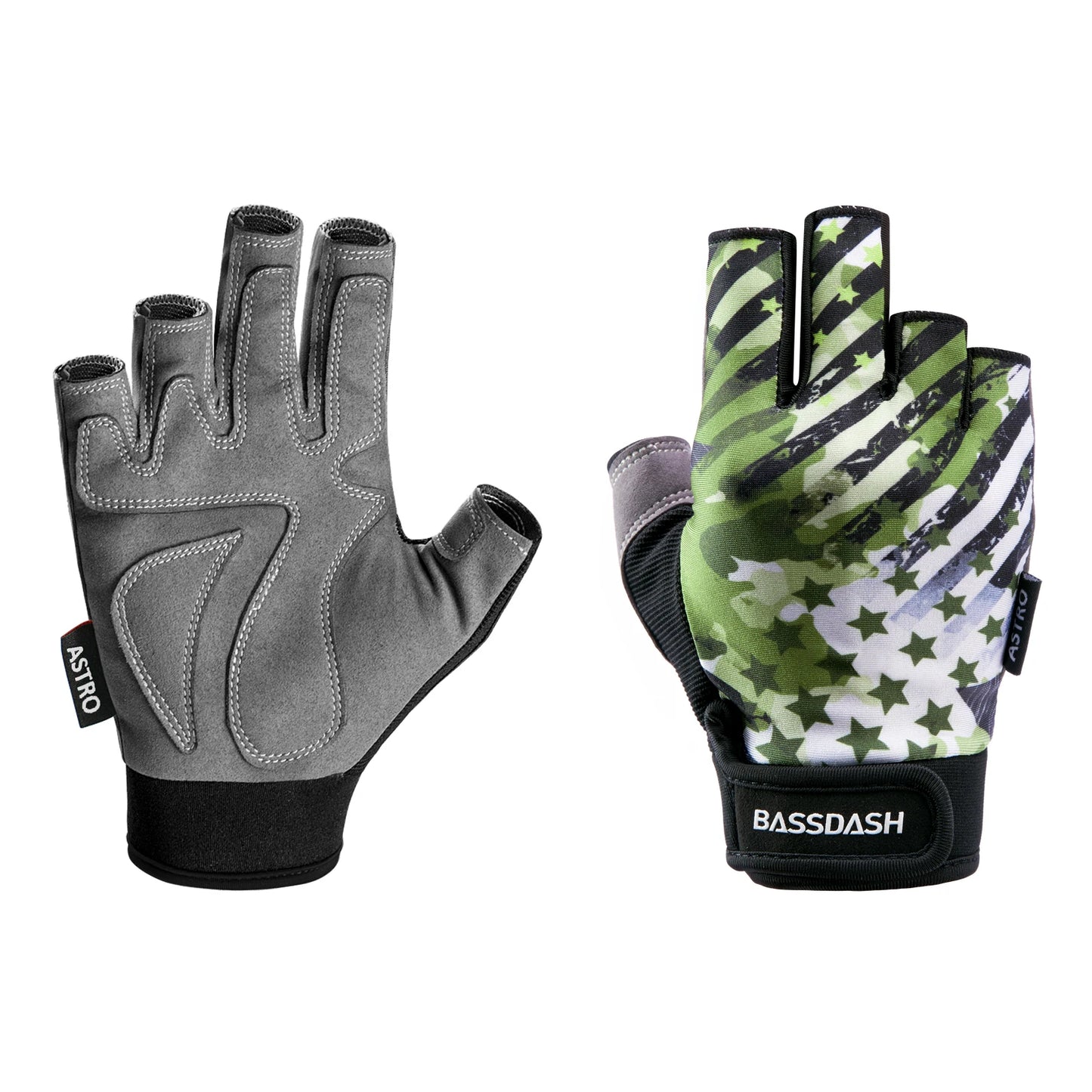 Bassdash Astro Heavy-Duty Sure Grip Sailing Gloves