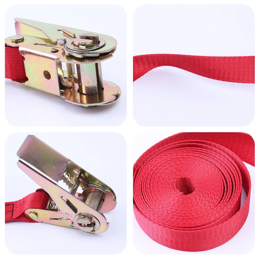 Buckle Tie-Down Belt with Metal Buckle - Cargo Strap