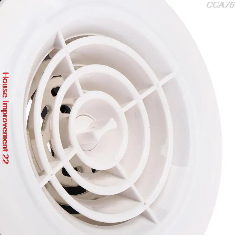 Adjustable Air Ventilation Cover Round Ducting Ceiling Wall Hole Air Vent Grille