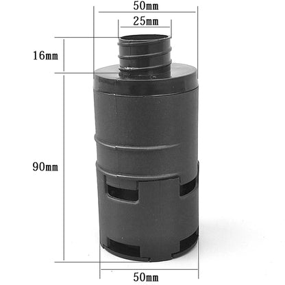 Heater Ducting Pipe + Air Intake Silencer Air Filter Muffler for Eberspacher Webasto Air Diesel Parking Heater