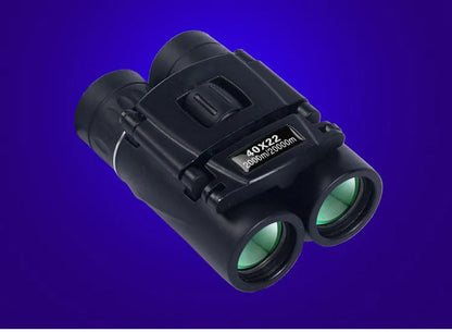 40x22 HD Powerful Binoculars - Long-Range Mini Telescope for Hunting, Camping, and Outdoor Activities