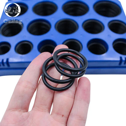 NBR O Rings Rubber Ring Kit - 30 Sizes Assortment Set