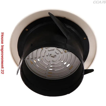 Adjustable Air Ventilation Cover Round Ducting Ceiling Wall Hole Air Vent Grille