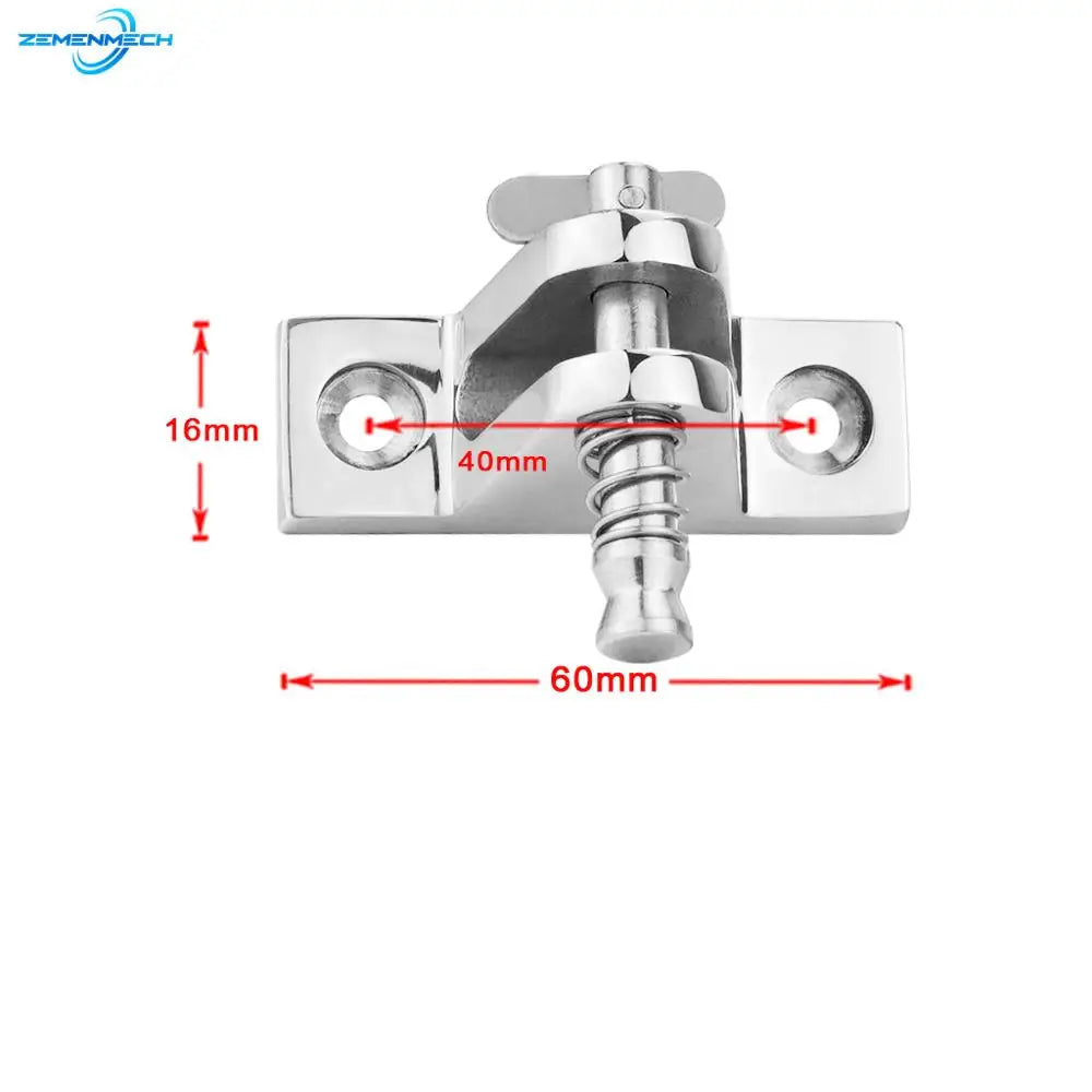 Boat Bimini Top Deck Hinge with Quick Release Pin