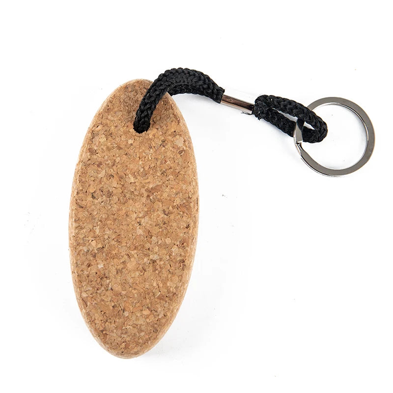 Cork Keychain