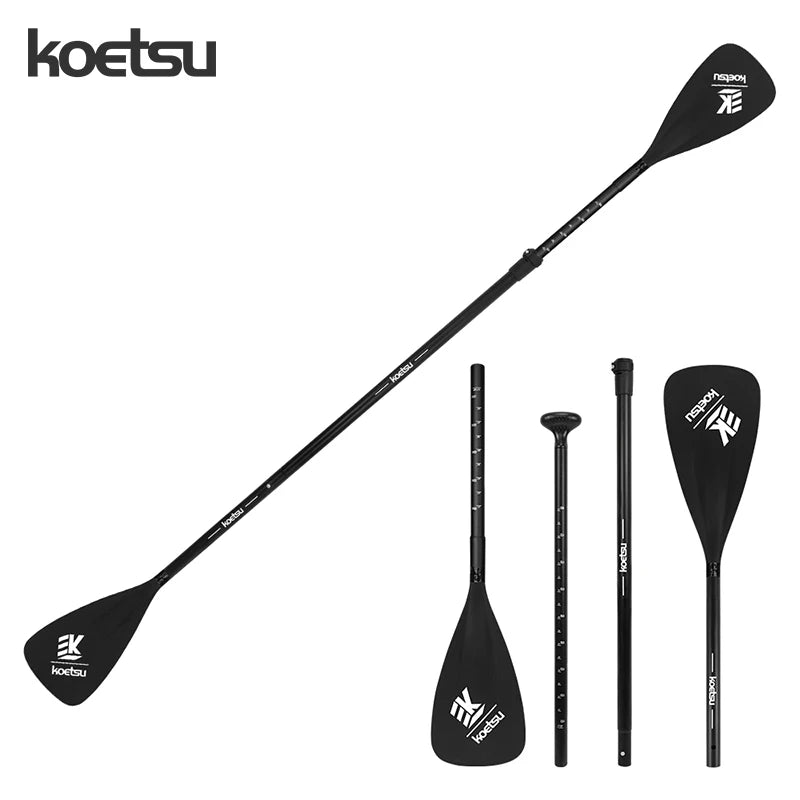 Aluminum SUP Paddle - Single & Double Way Paddle for Kayak and Surf KOETSU