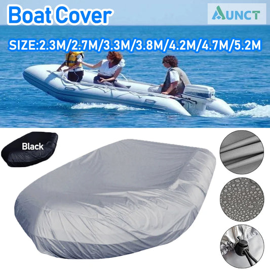 V-Shape Waterproof Marine Boat Cover - Anti-UV, Dustproof, Rain & Snow Protection