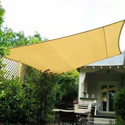 90% Sunshade HDPE Beige Sunshine Net Garden Plant Shadow Sail UV Proof Canopy Outdoor Sunshade Swimming Pool Sunshade