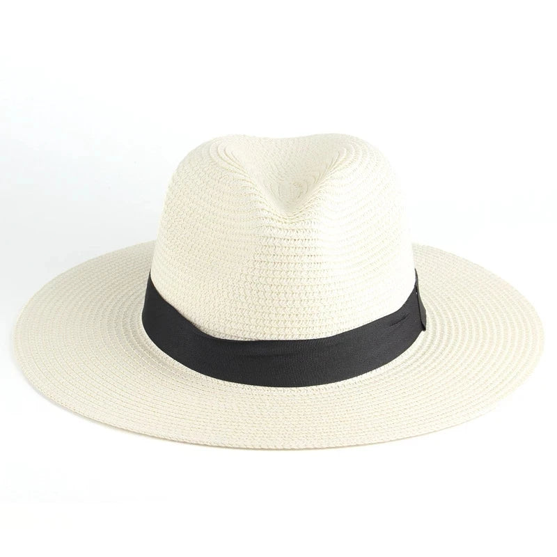 Handmade Panama Hat - Sun Protection Straw Hat for Men & Women