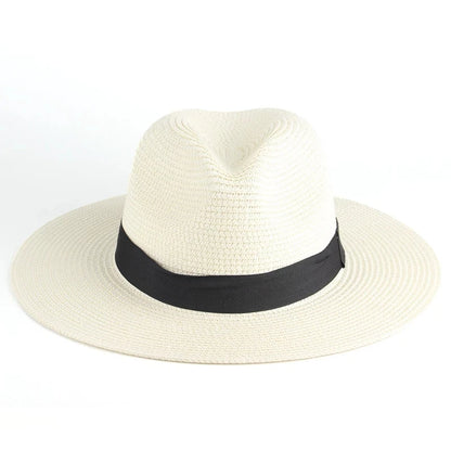 Handmade Panama Hat - Sun Protection Straw Hat for Men & Women