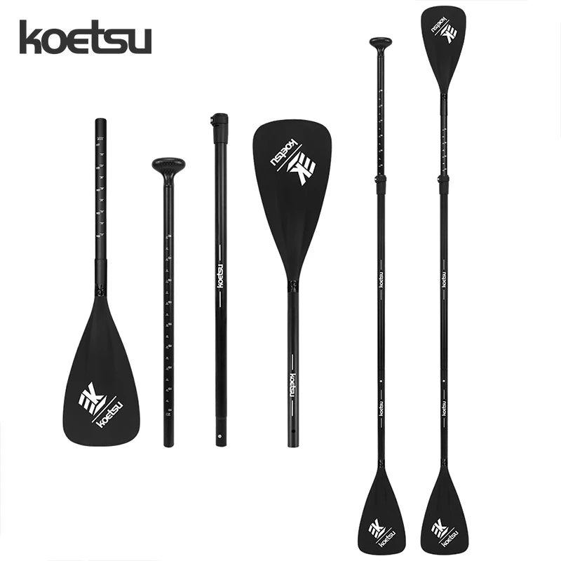 Aluminum SUP Paddle - Single & Double Way Paddle for Kayak and Surf KOETSU