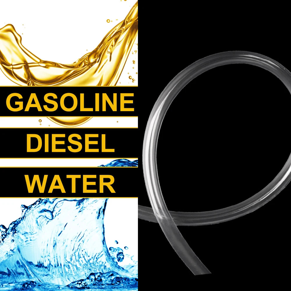 Hand Fuel Pump - Manual Fuel Transfer Pump for Gasoline, Diesel, and Liquids