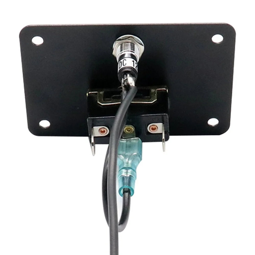 Windlass Control Panel with LED Toggle Switch for Marine Boat Anchor