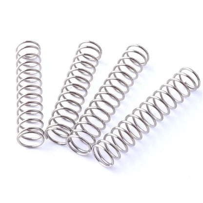 304 Stainless Steel Compression Springs (10 Pcs)
