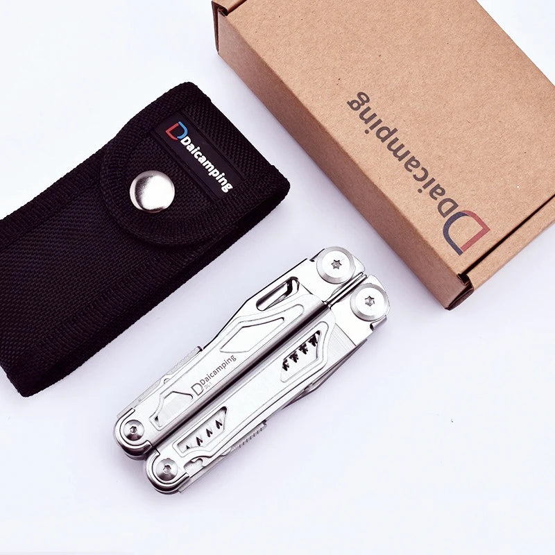 Multifunctional EDC Folding Knife – Clip Pliers, Scissors, Saw, Multitools for Camping & Survival